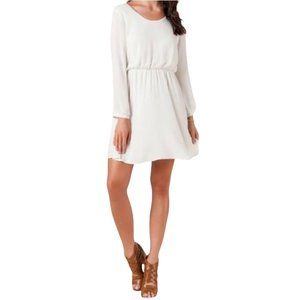 LUSH White Kelledy Mini Dress